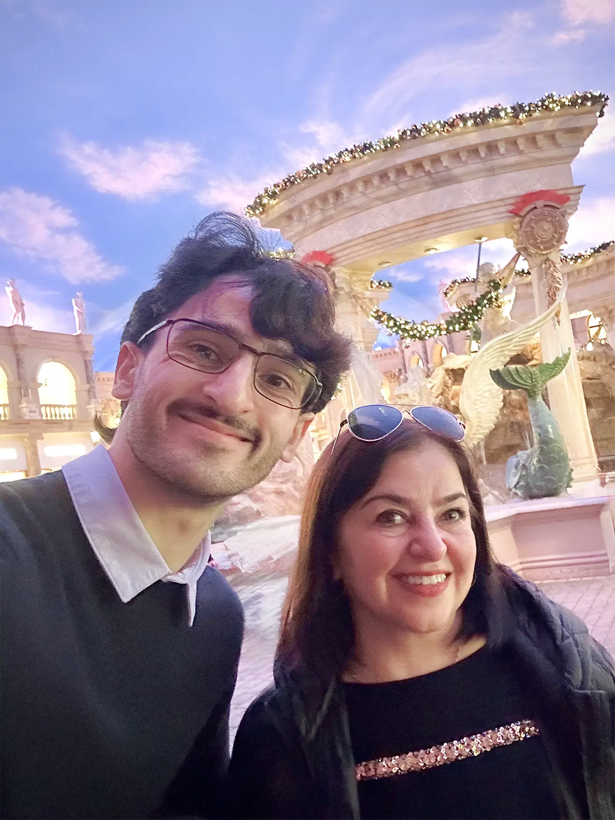 Arian and Mahnaz together