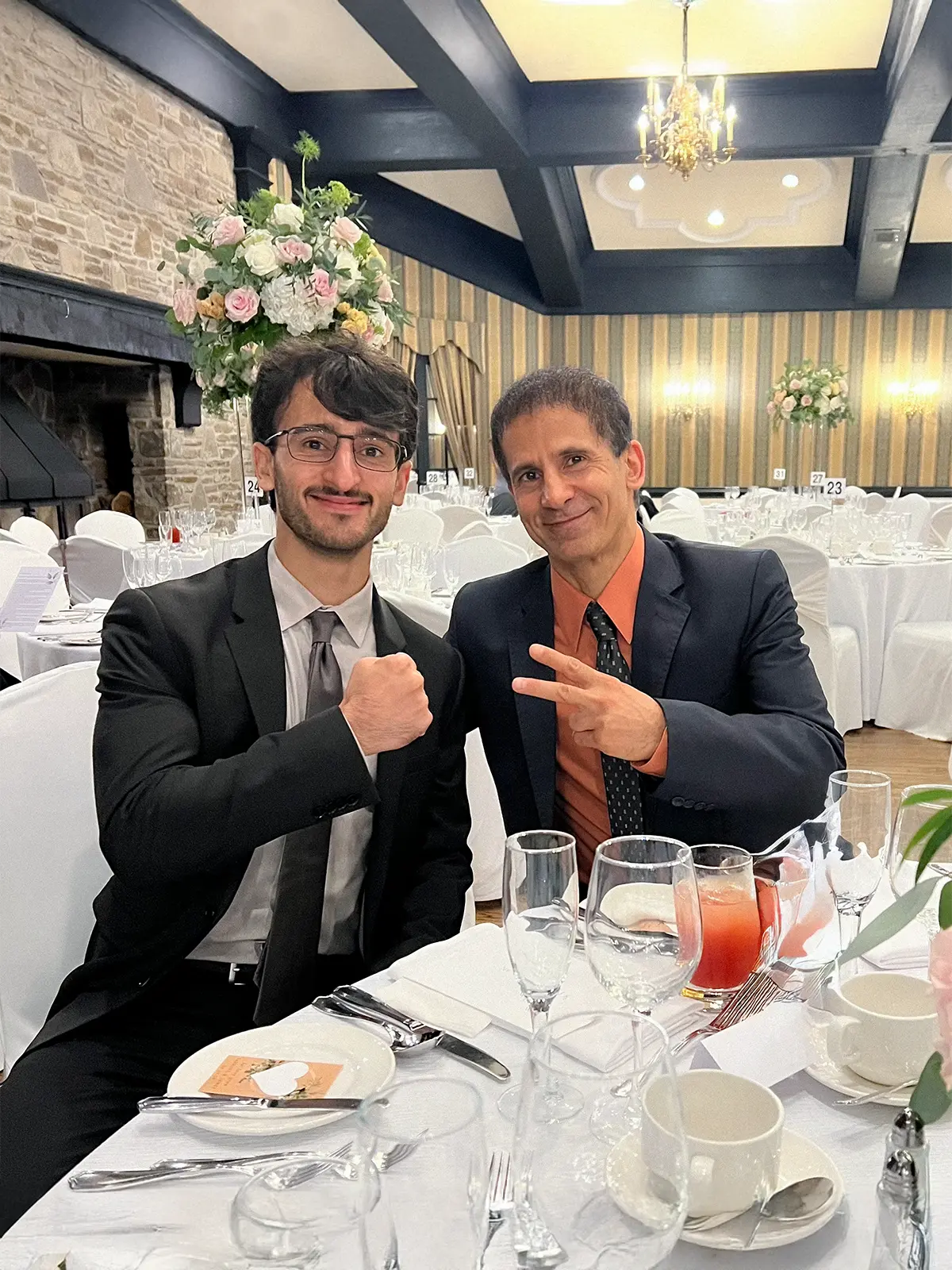 Arian and Shahin together